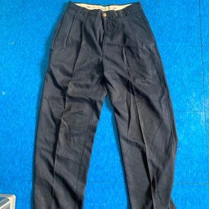 Joseph & Feiss Blue Silk Pants